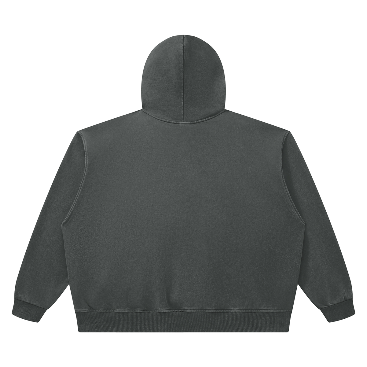 MIROLYUB Hearth — Dark Gray, back view