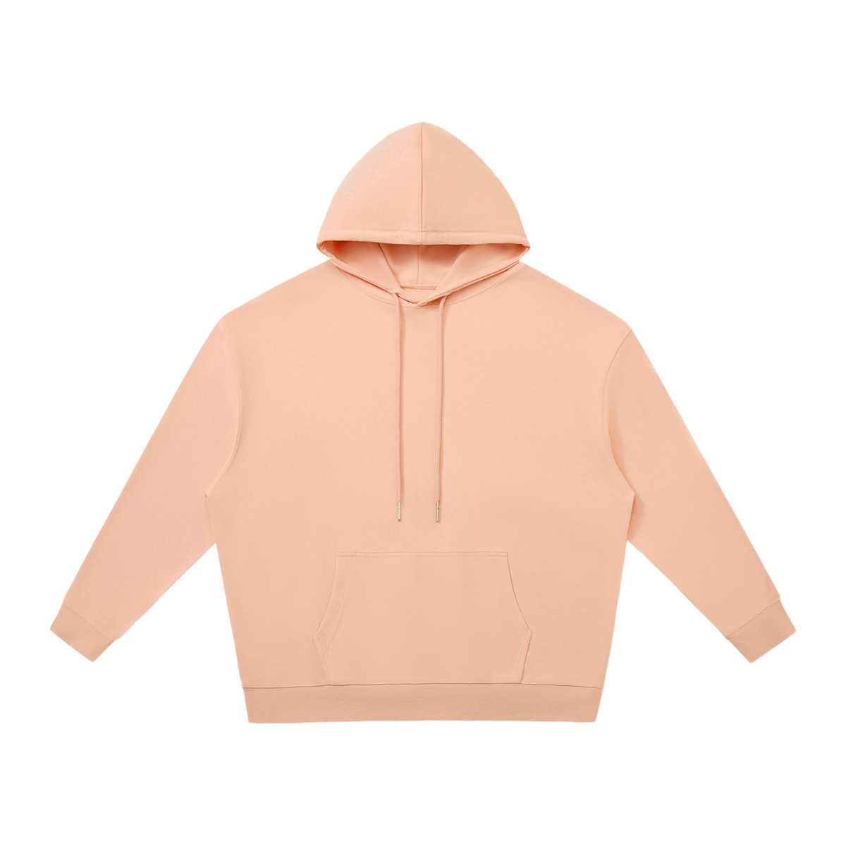 MIROLYUB Shelter Pullover Hoodie in Pink, front view