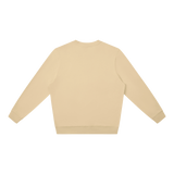 MIROLYUB Plainview Oversized Sweatshirt in Khaki, back view
