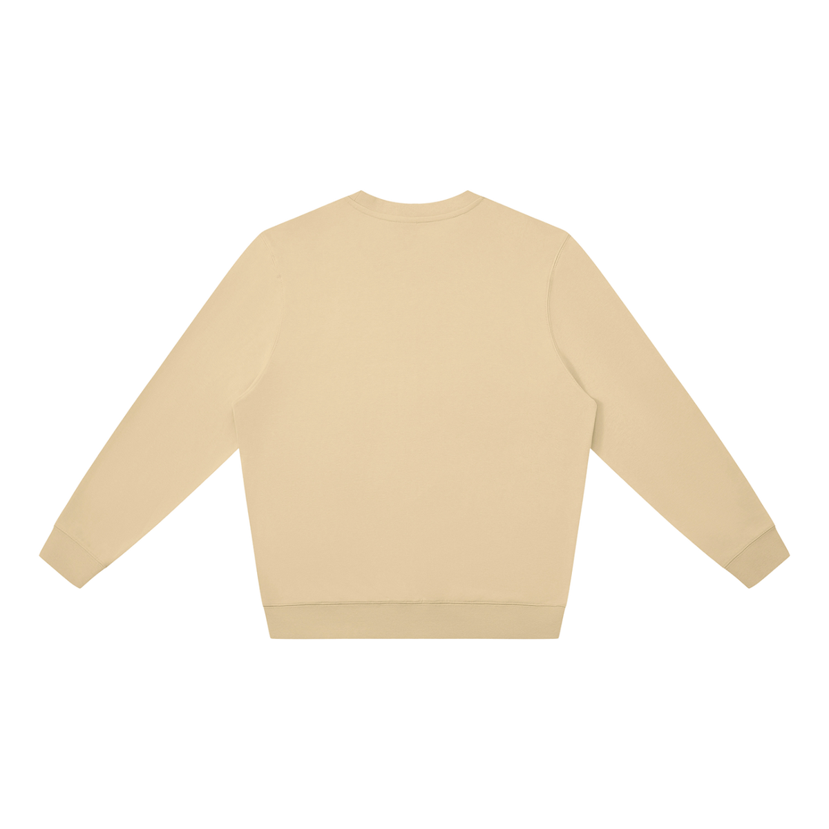 MIROLYUB Plainview Oversized Sweatshirt in Khaki, back view