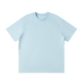 MIROLYUB Unisex Raglan Sleeve T-Shirt — Sky Blue — front view
