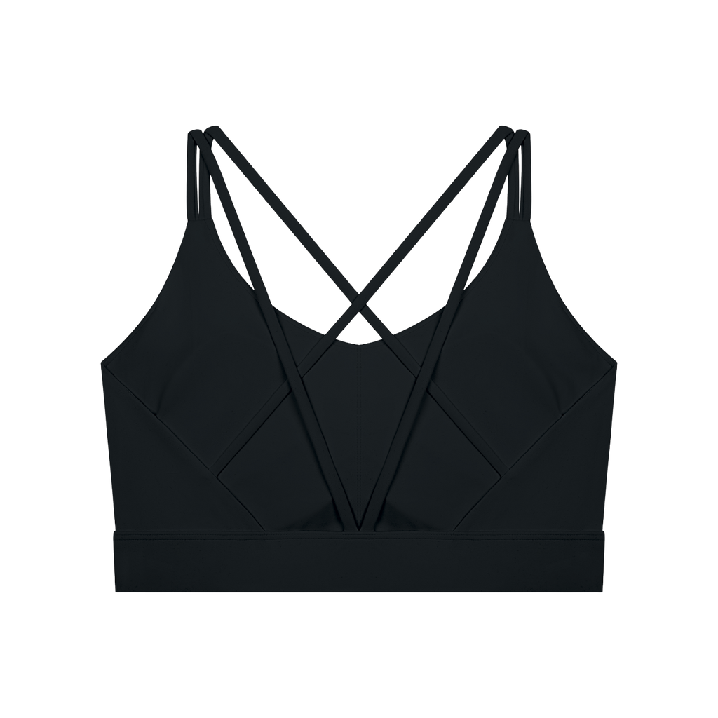 Centric — Cross-Strap Crop Bra / Core