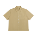 Docket — Cotton Patch-Pocket Shirt / Earth — Khaki, front view