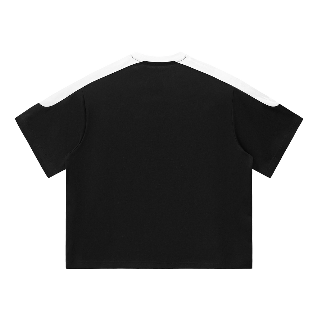 MIROLYUB Division — Black with White, back view