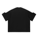 MIROLYUB Division — Black with White, back view