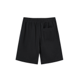 MIROLYUB Roam drawstring shorts in Black, back view