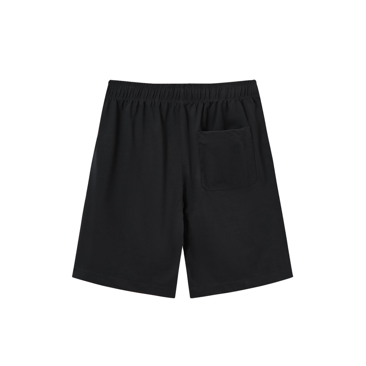 MIROLYUB Roam drawstring shorts in Black, back view