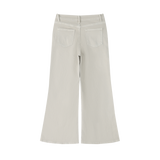 MIROLYUB Diverge flare-leg jeans in Light Apricot, back view