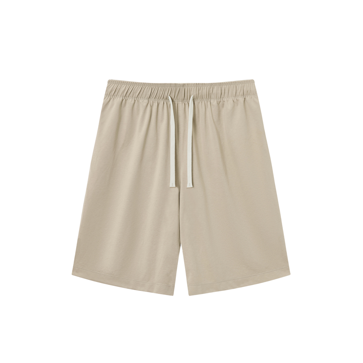 MIROLYUB Roam drawstring shorts in Khaki, front view
