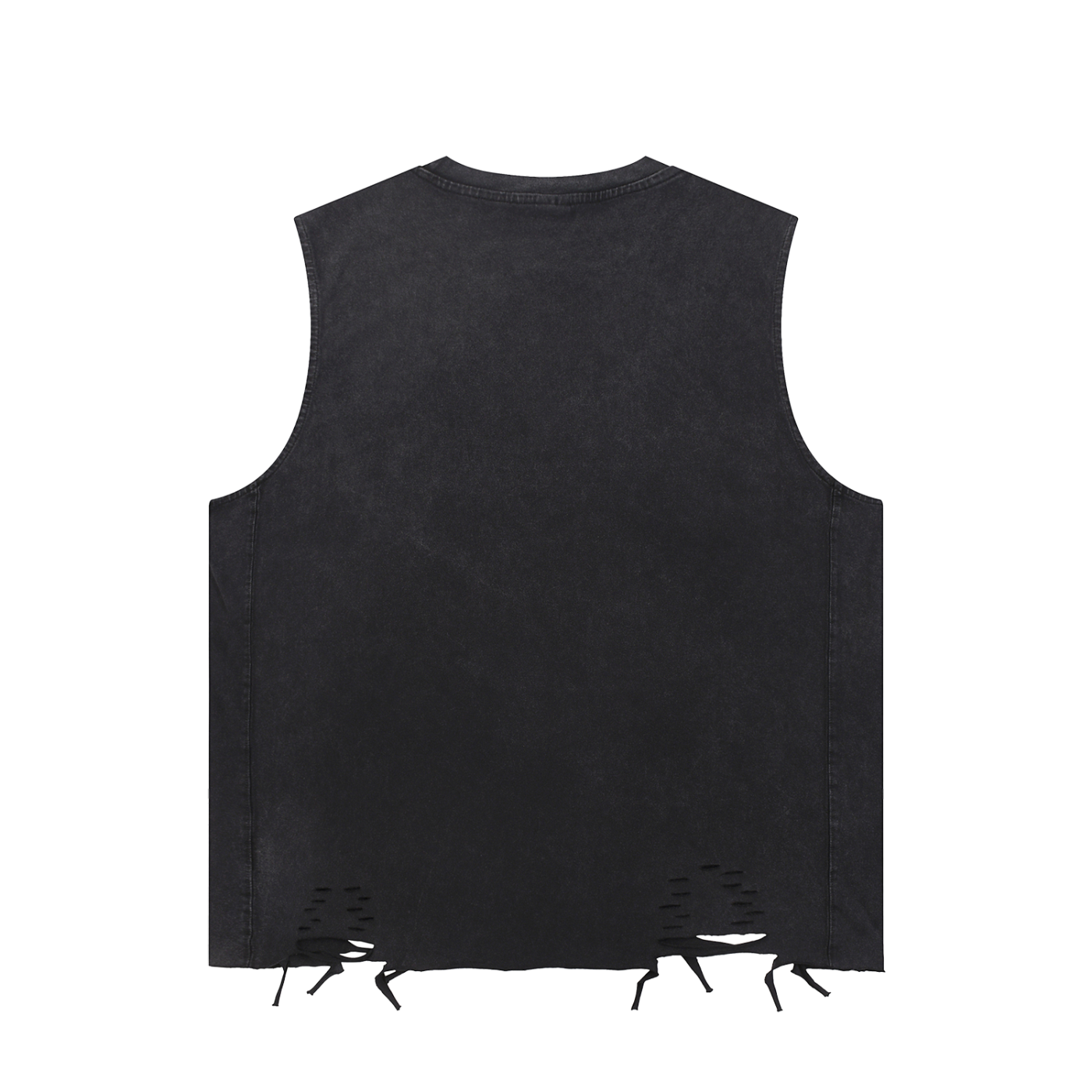 New York City Snow Washed Raw-Hem Tank Top