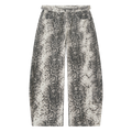MIROLYUB Serpentine — White Snake Print, front view