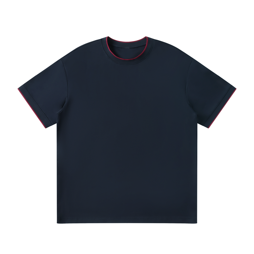 Unisex Regular Fit T-Shirt — Navy Blue, front view