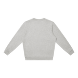 MIROLYUB Plainview Oversized Sweatshirt in Flower Gray, back view