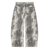 MIROLYUB Serpentine — White Snake Print, back view