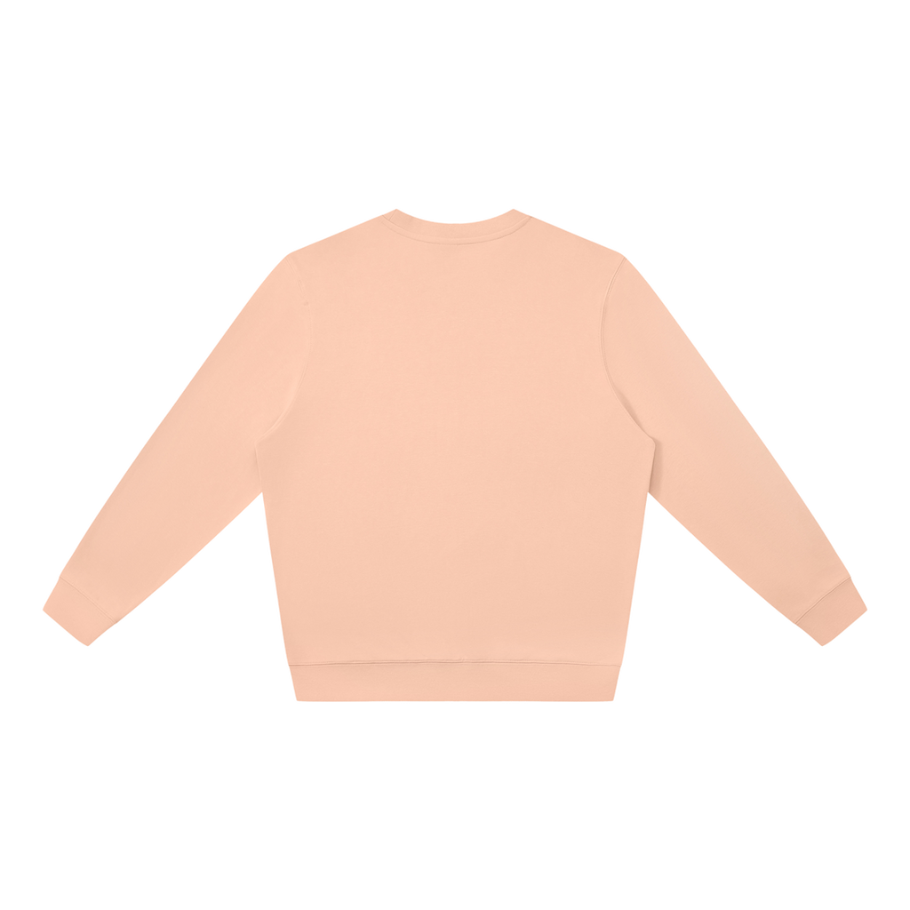 MIROLYUB Plainview Oversized Sweatshirt in Pink, back view