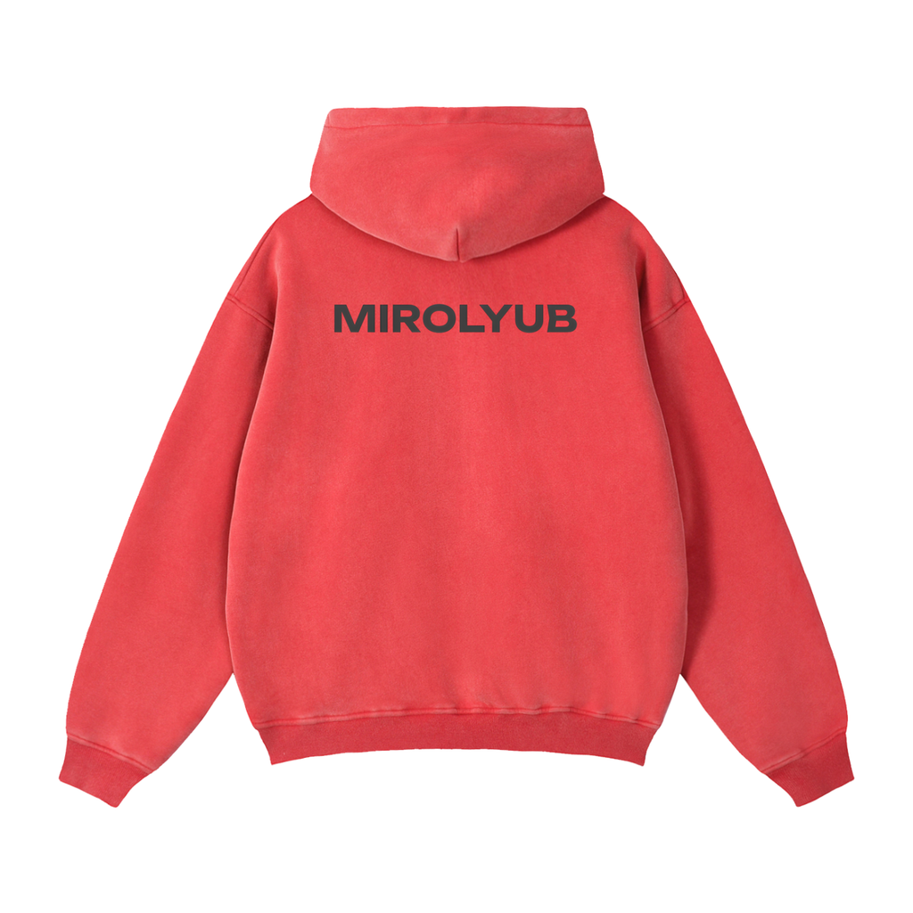 Zip-Through Boxy Fleece Hoodie
