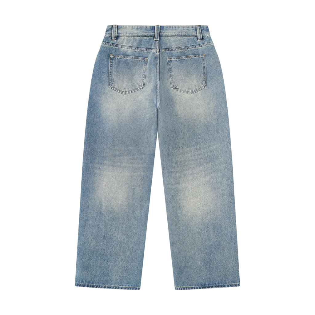 MIROLYUB Ridgeway — Jeans Blue, back view