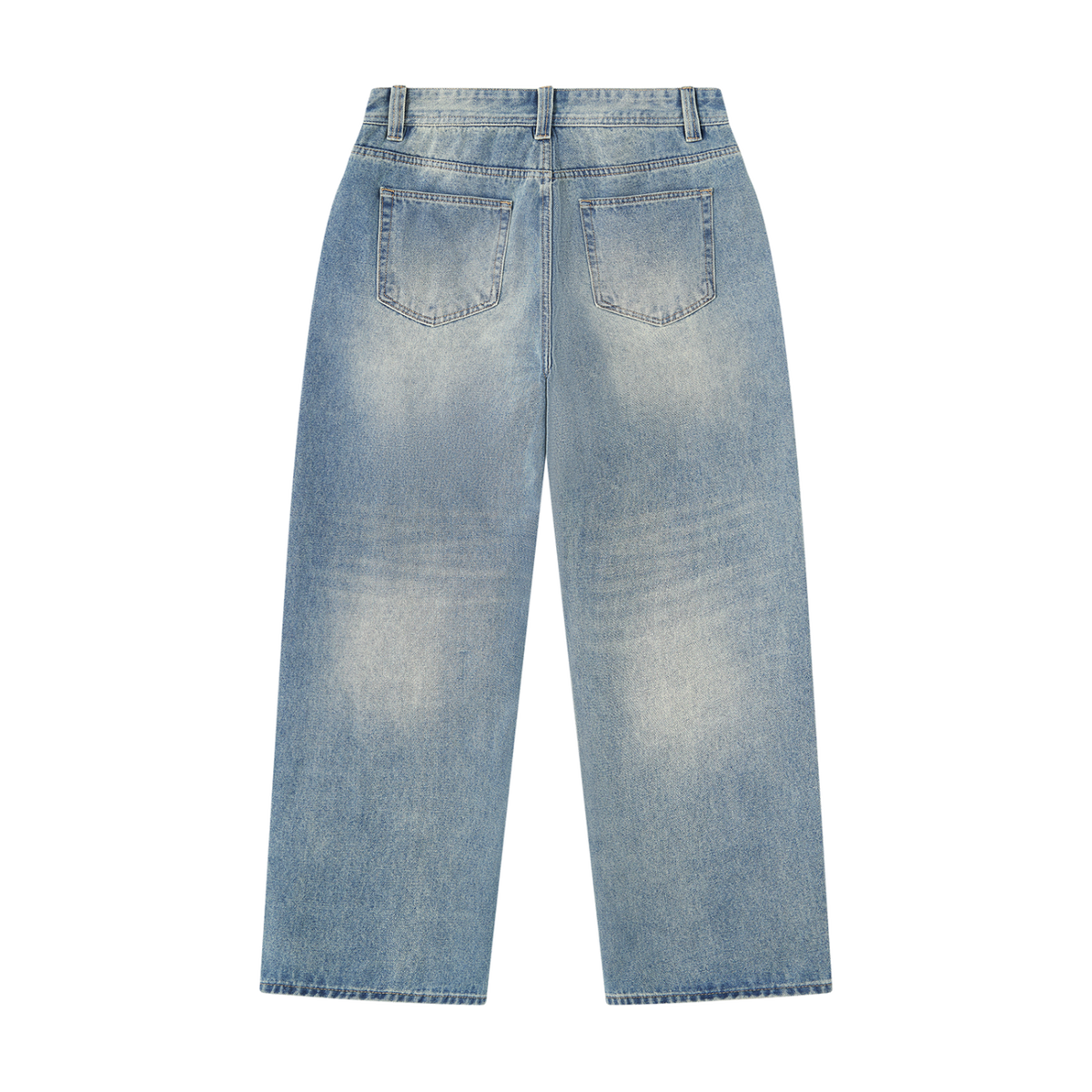 MIROLYUB Ridgeway — Jeans Blue, back view