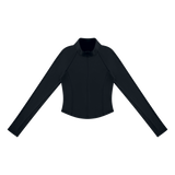 MIROLYUB Quarterline — Black, front view