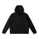 Unisex Pullover Hoodie — Black, front view