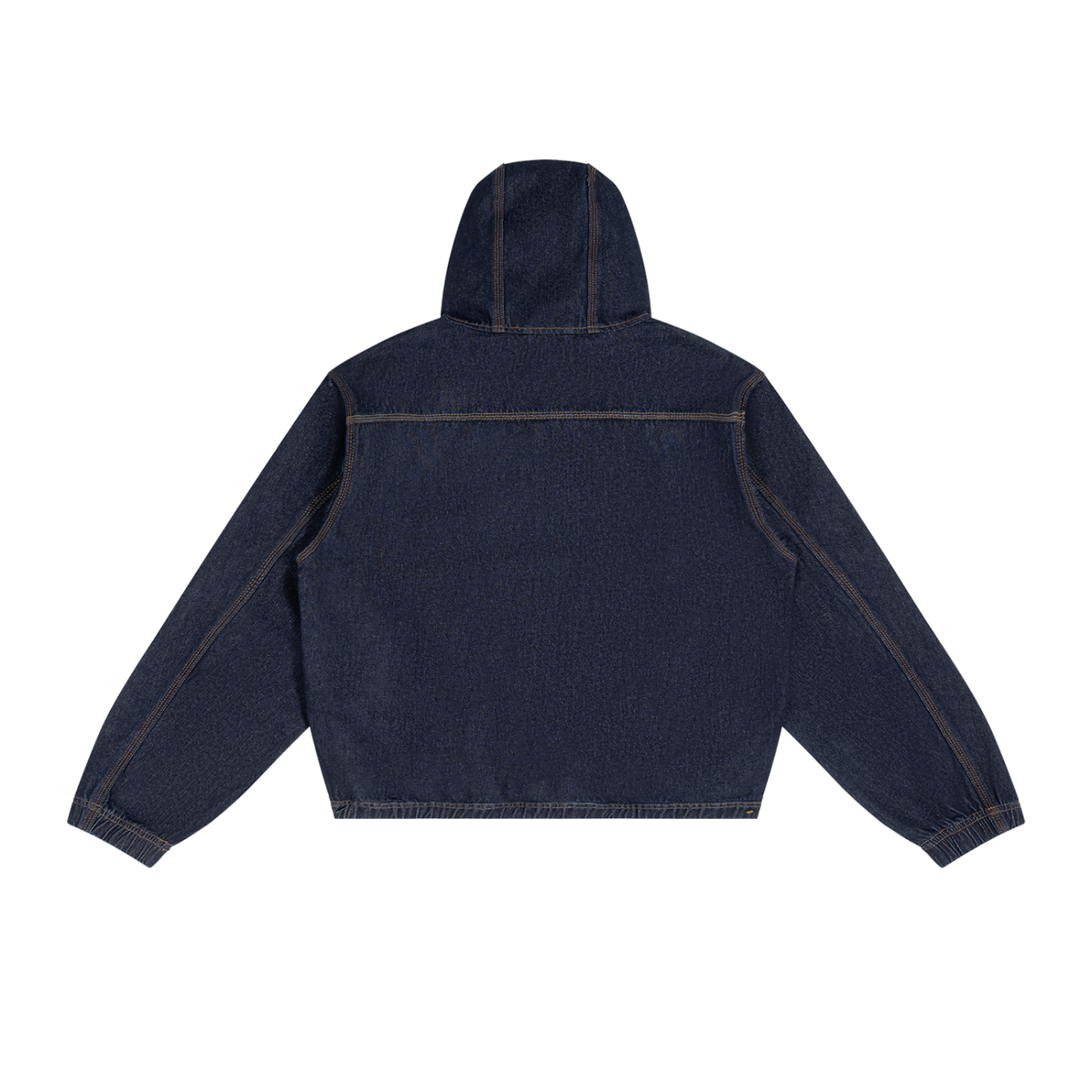MIROLYUB Outcrop — Jeans Blue, back view