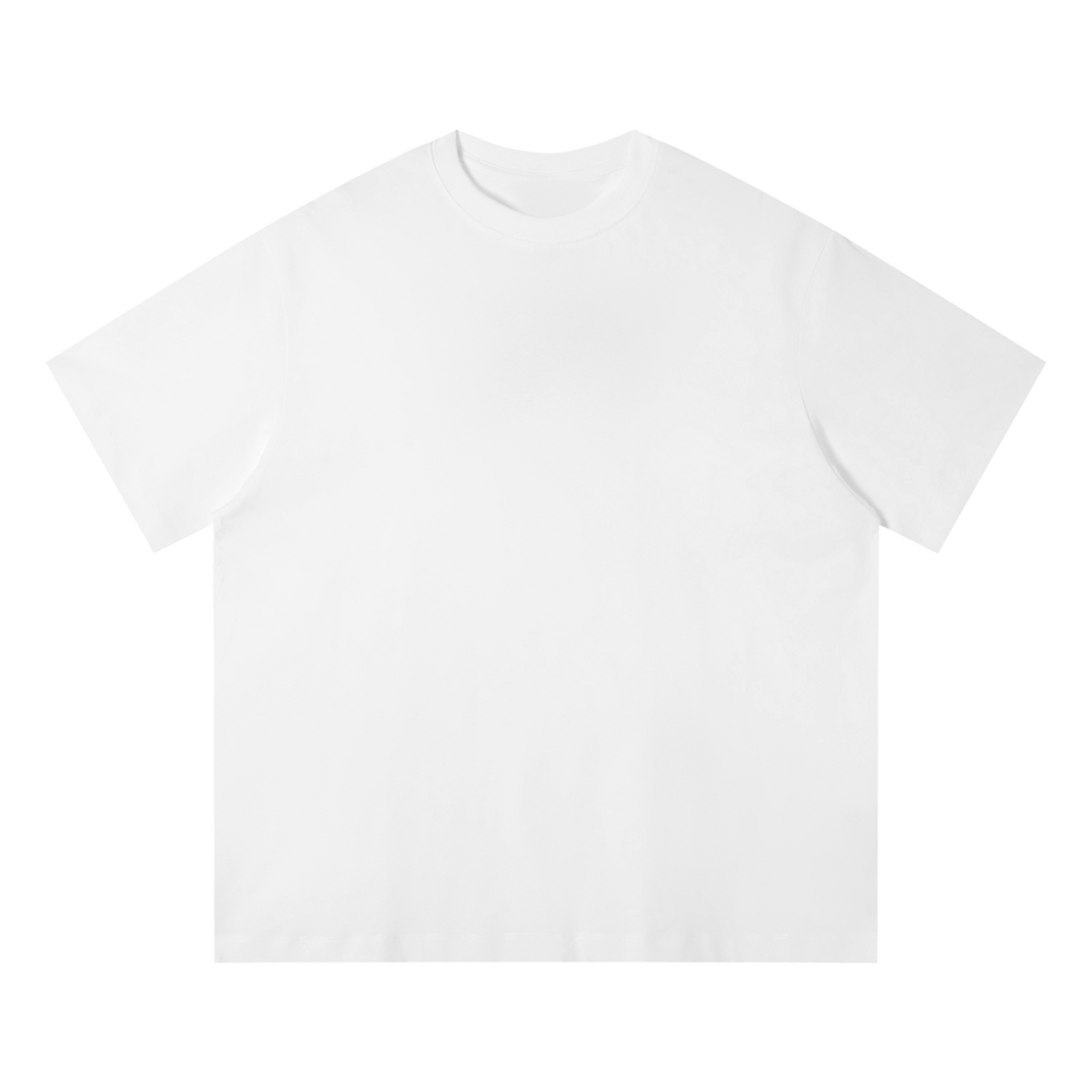 MIROLYUB Driftline Cotton Tee in White, front view