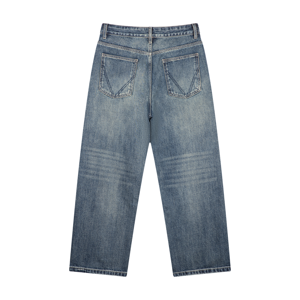 MIROLYUB Bluefield — Jeans Blue, back view