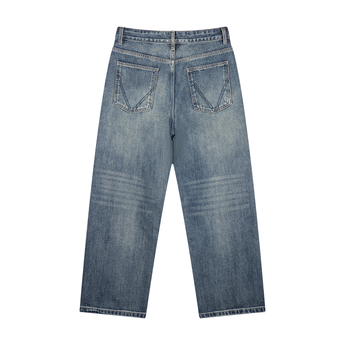 MIROLYUB Bluefield — Jeans Blue, back view