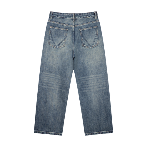 MIROLYUB Bluefield — Jeans Blue, back view