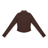MIROLYUB Quarterline — Dark Brown, back view