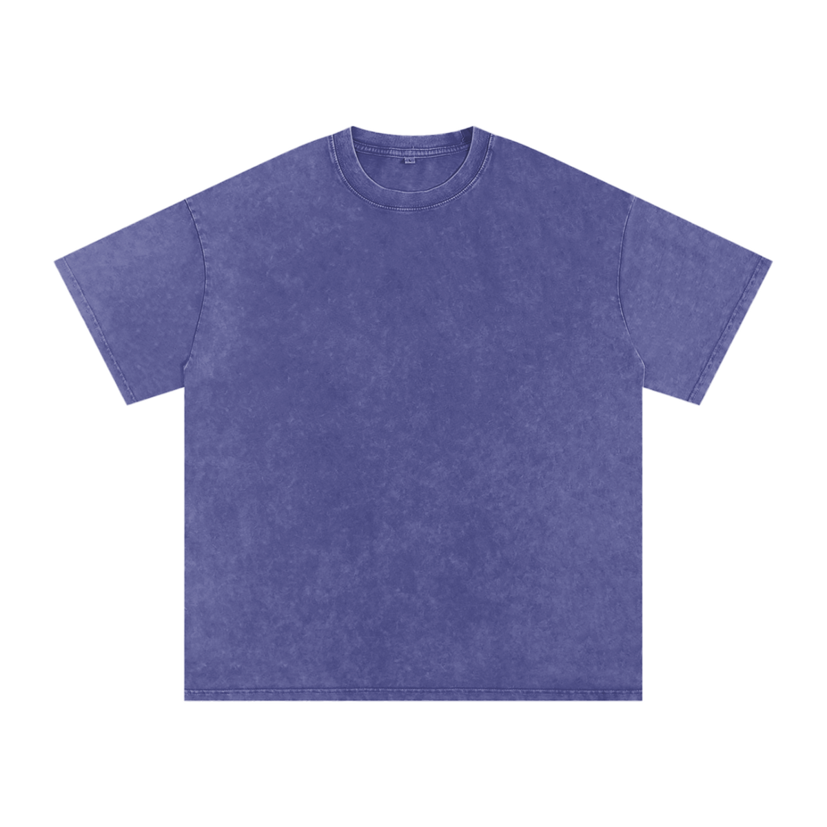 MIROLYUB Afterglow Snow-Wash Oversized Tee in Purple Haze, front view.