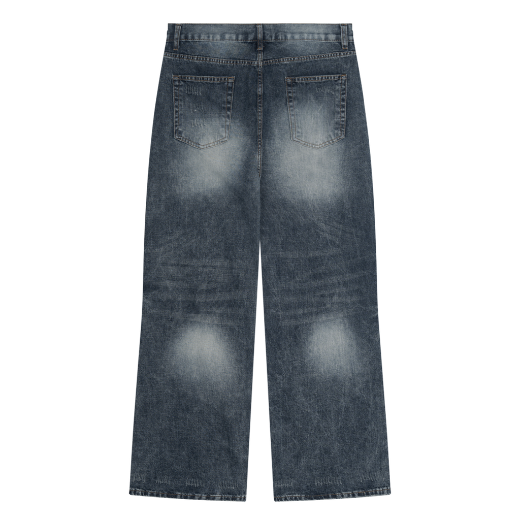 MIROLYUB Bedrock — Washed Blue, back view