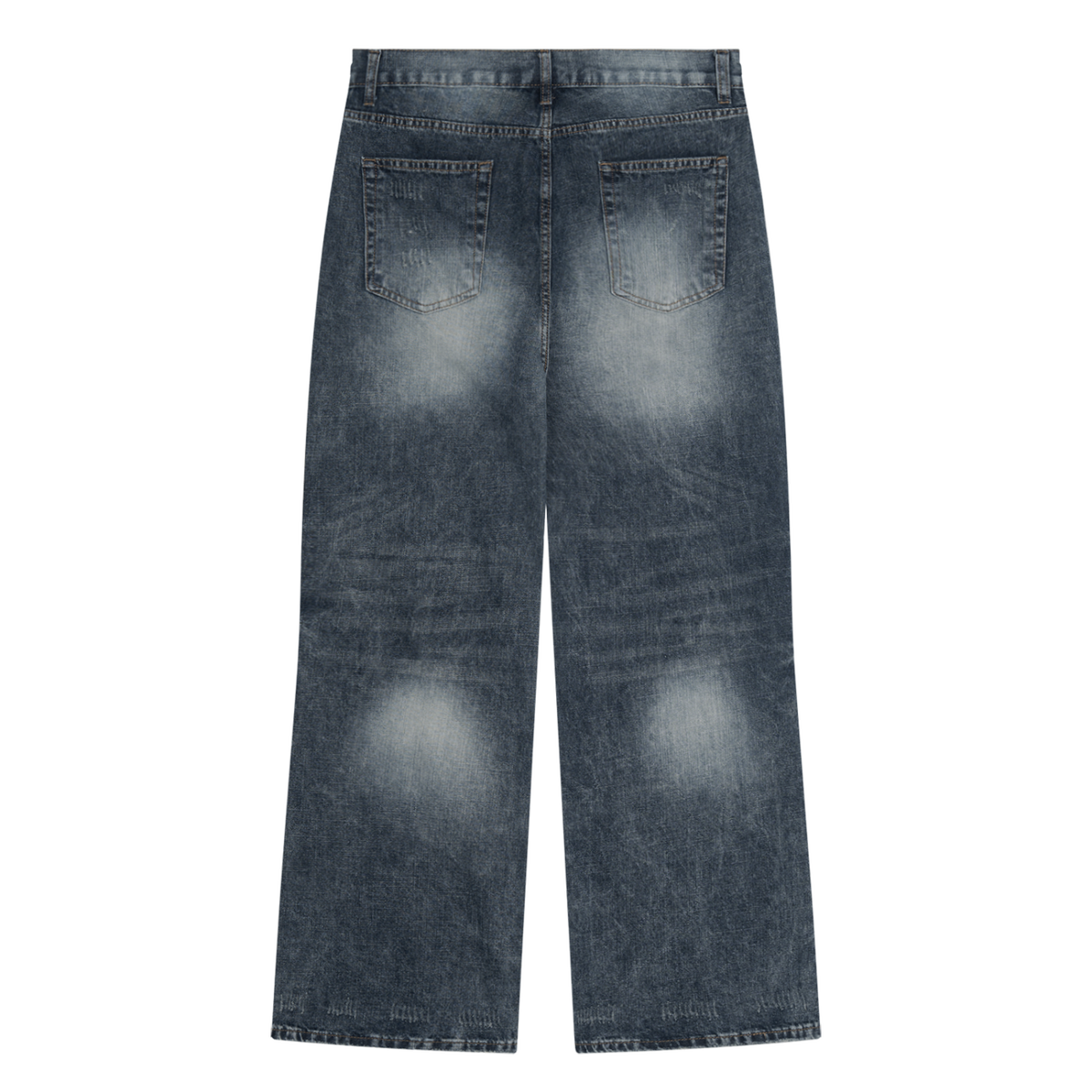 MIROLYUB Bedrock — Washed Blue, back view