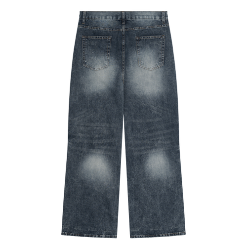 MIROLYUB Bedrock — Washed Blue, back view