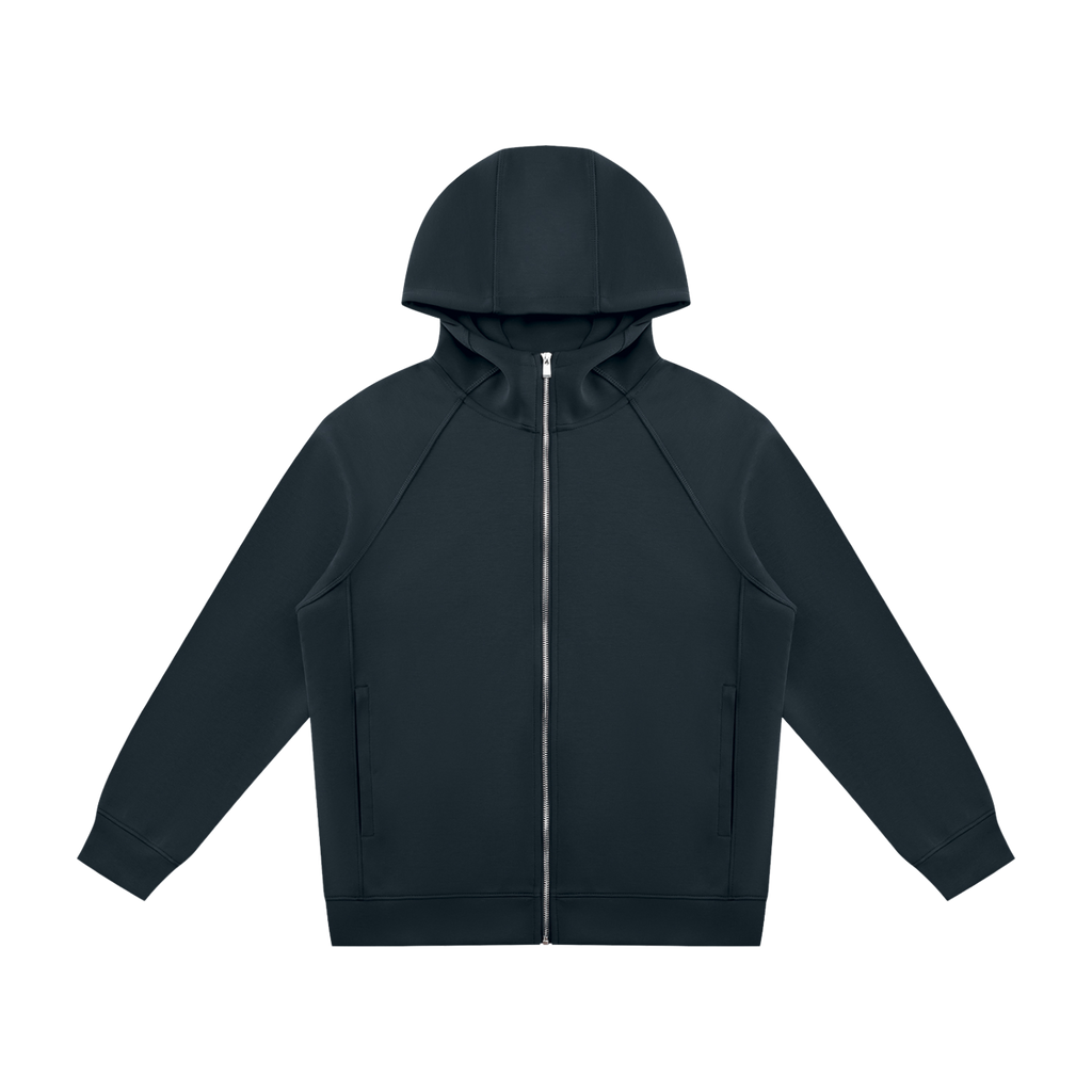 Courseway — Sweat à capuche raglan zippé / Blue Hour