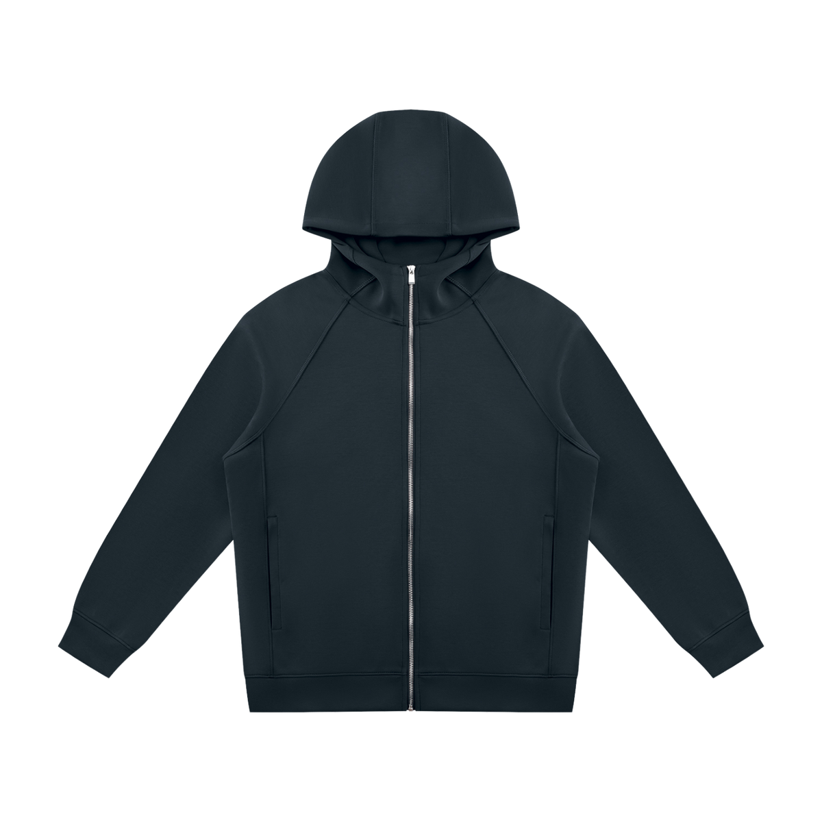 Courseway — Raglan Zip Hoodie / Blue Hour