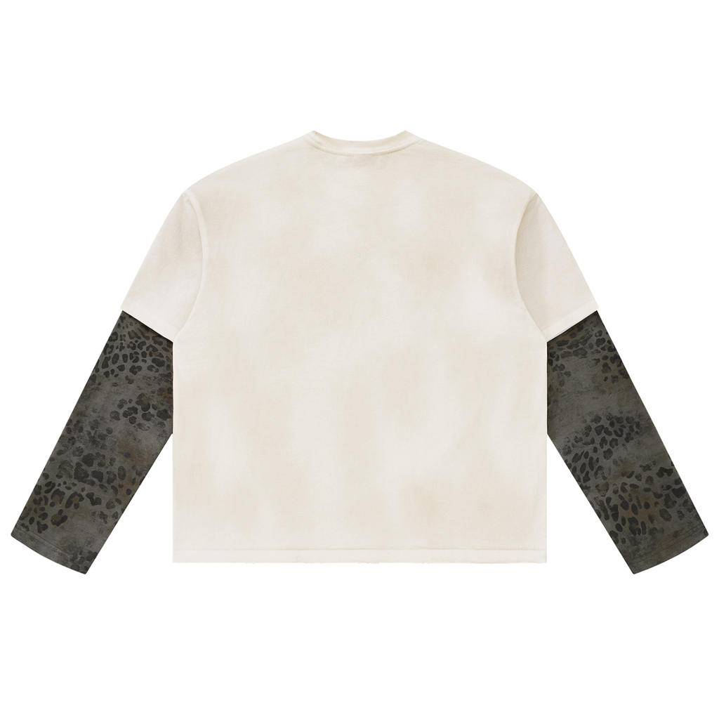 MIROLYUB Prowl — White with Leopard Gray, back view