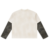 MIROLYUB Prowl — White with Leopard Gray, back view
