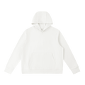 Unisex Pullover Hoodie — White, front view
