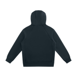 Courseway — Sweat à capuche raglan zippé / Blue Hour