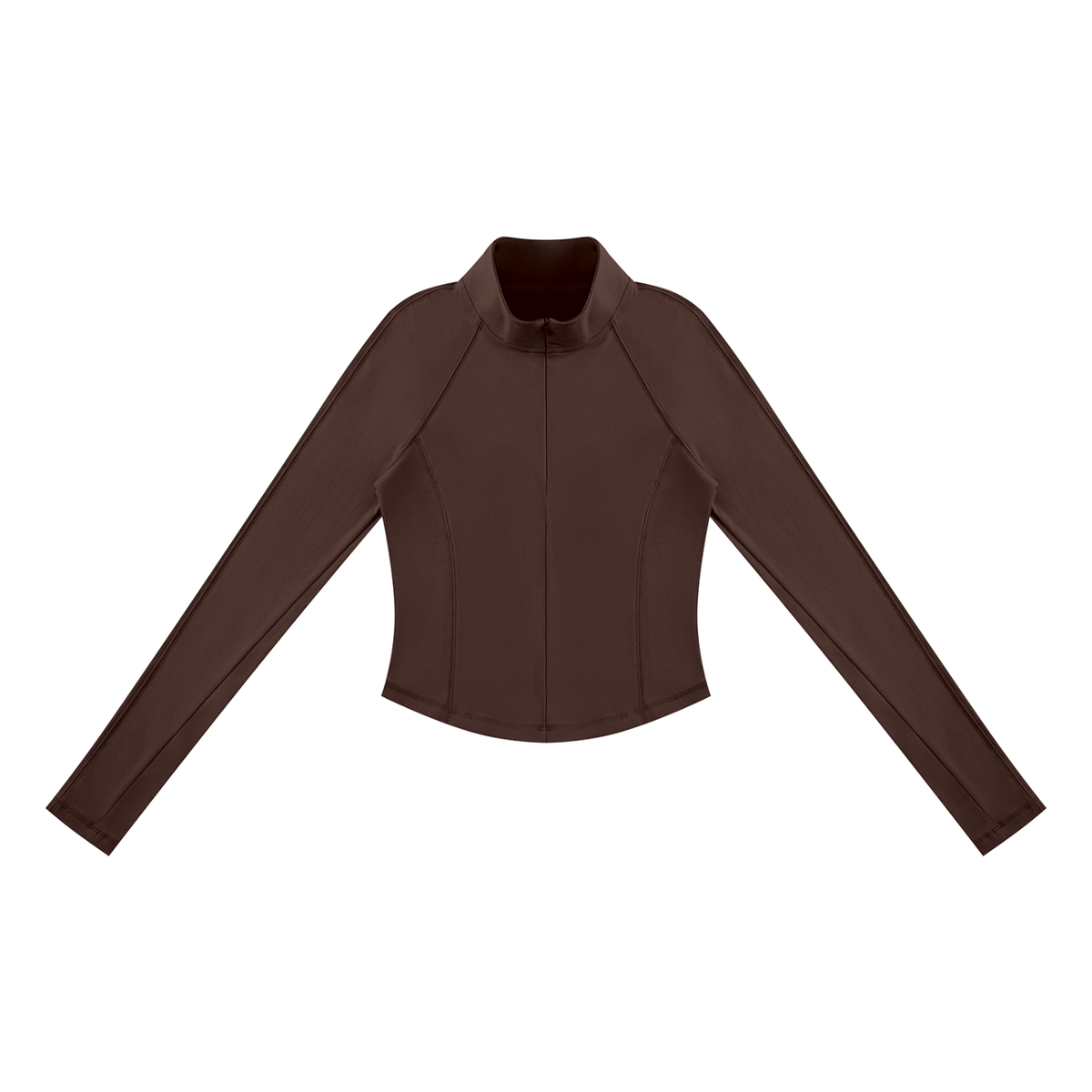 MIROLYUB Quarterline — Dark Brown, front view