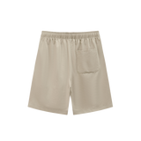 MIROLYUB Roam drawstring shorts in Khaki, back view