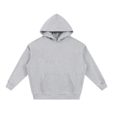 MIROLYUB Bastion Heavyweight Hoodie in Flower Gray, front view