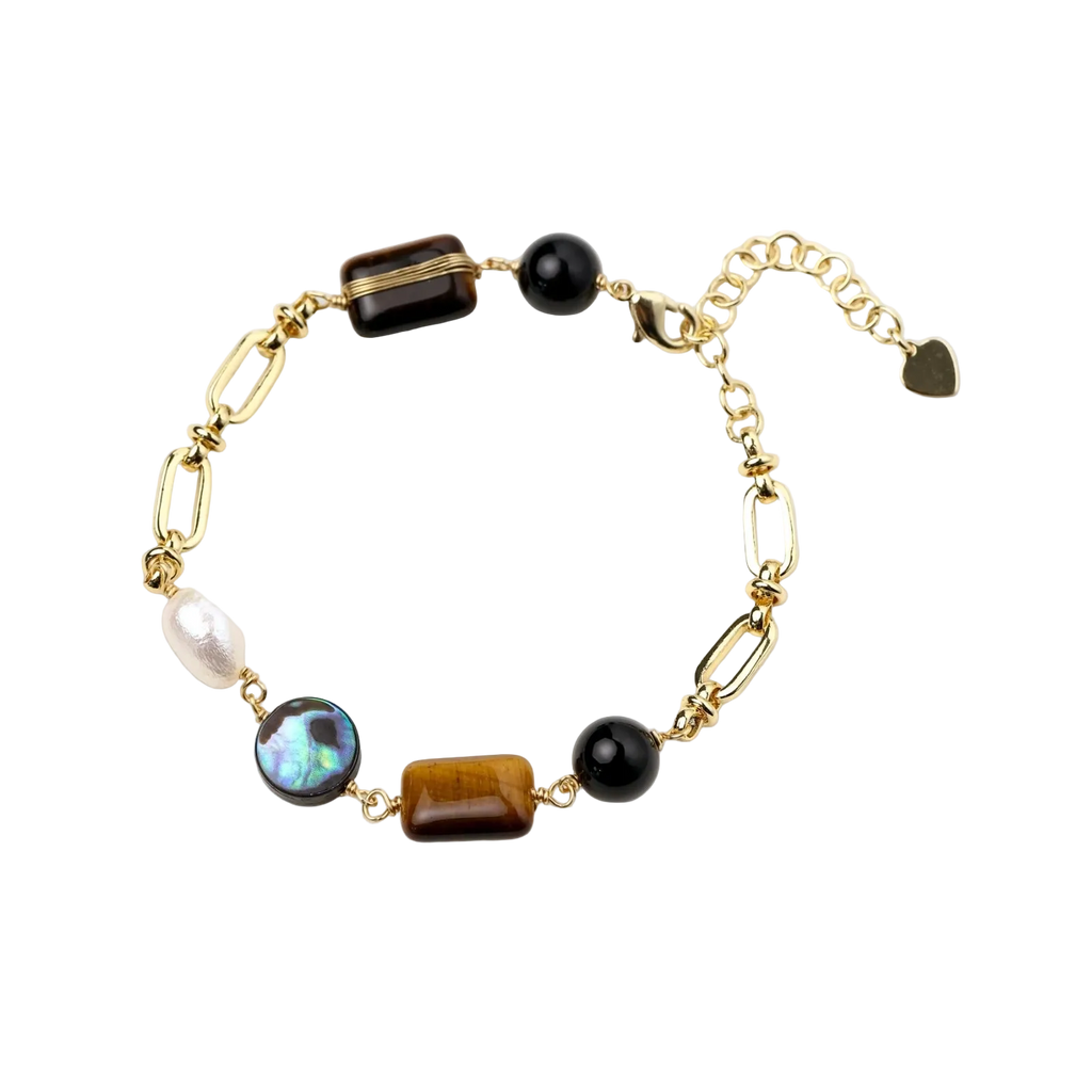 Dobrava Bracelet by MIROLYUB – handmade designer bracelet, jewelry gift for her, New York jewelry