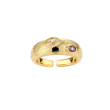 Dobrinka Gemstone Ring by MIROLYUB – handmade designer ring, jewelry gift for her, New York jewelry