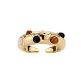 Dobroslava Ring by MIROLYUB – handmade designer ring, jewelry gift for her, New York jewelry