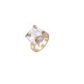 Dragana Baroque Pearl Ring by MIROLYUB – handmade designer ring, jewelry gift for her, New York jewelry