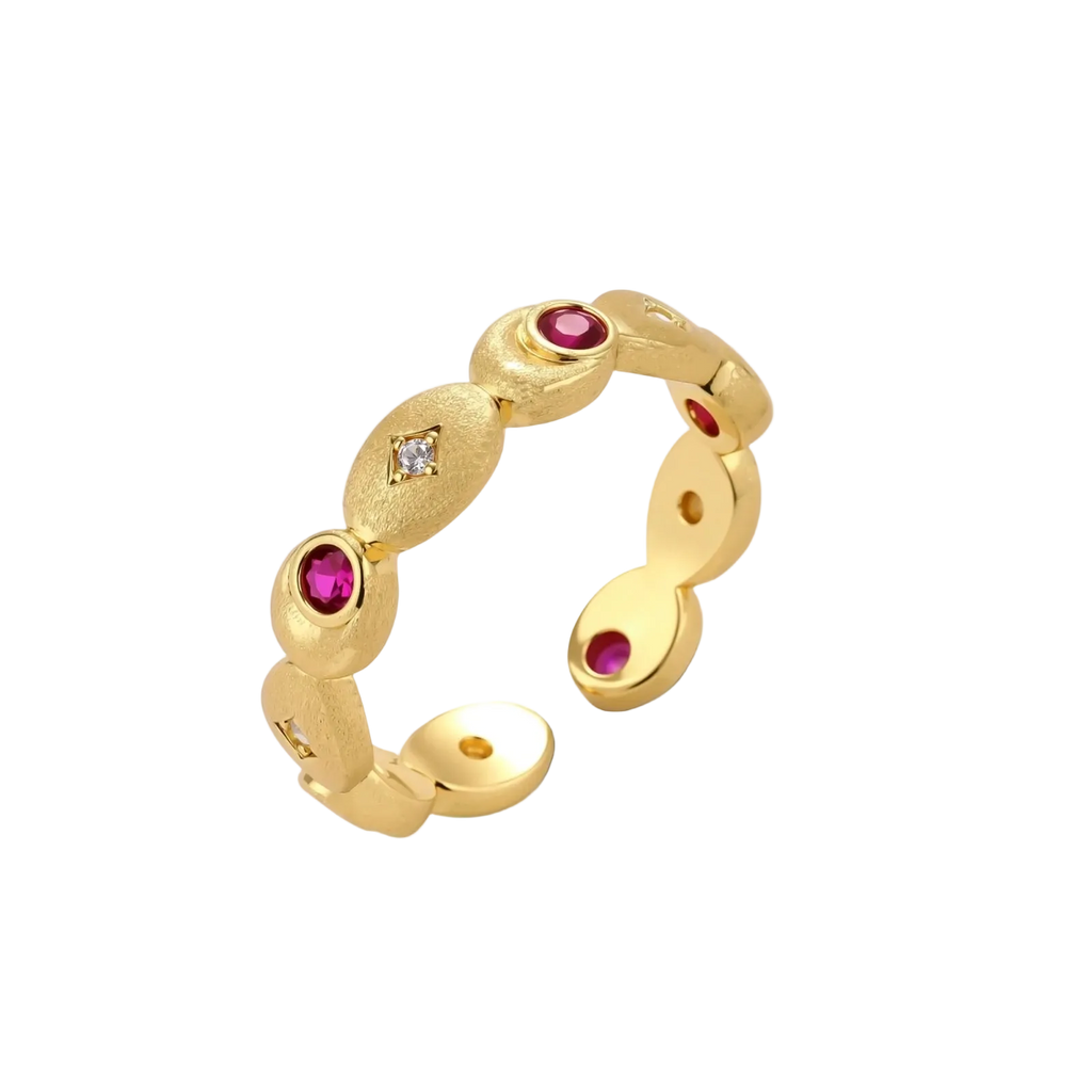 Dragomira Ring by MIROLYUB – handmade designer ring, jewelry gift for her, New York jewelry