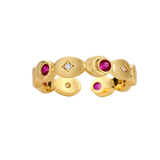 Dragomira Ring by MIROLYUB – handmade designer ring, jewelry gift for her, New York jewelry