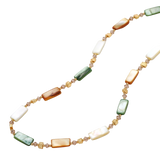 Dunja Shell Necklace by MIROLYUB – handmade designer necklace, jewelry gift for her, New York jewelry